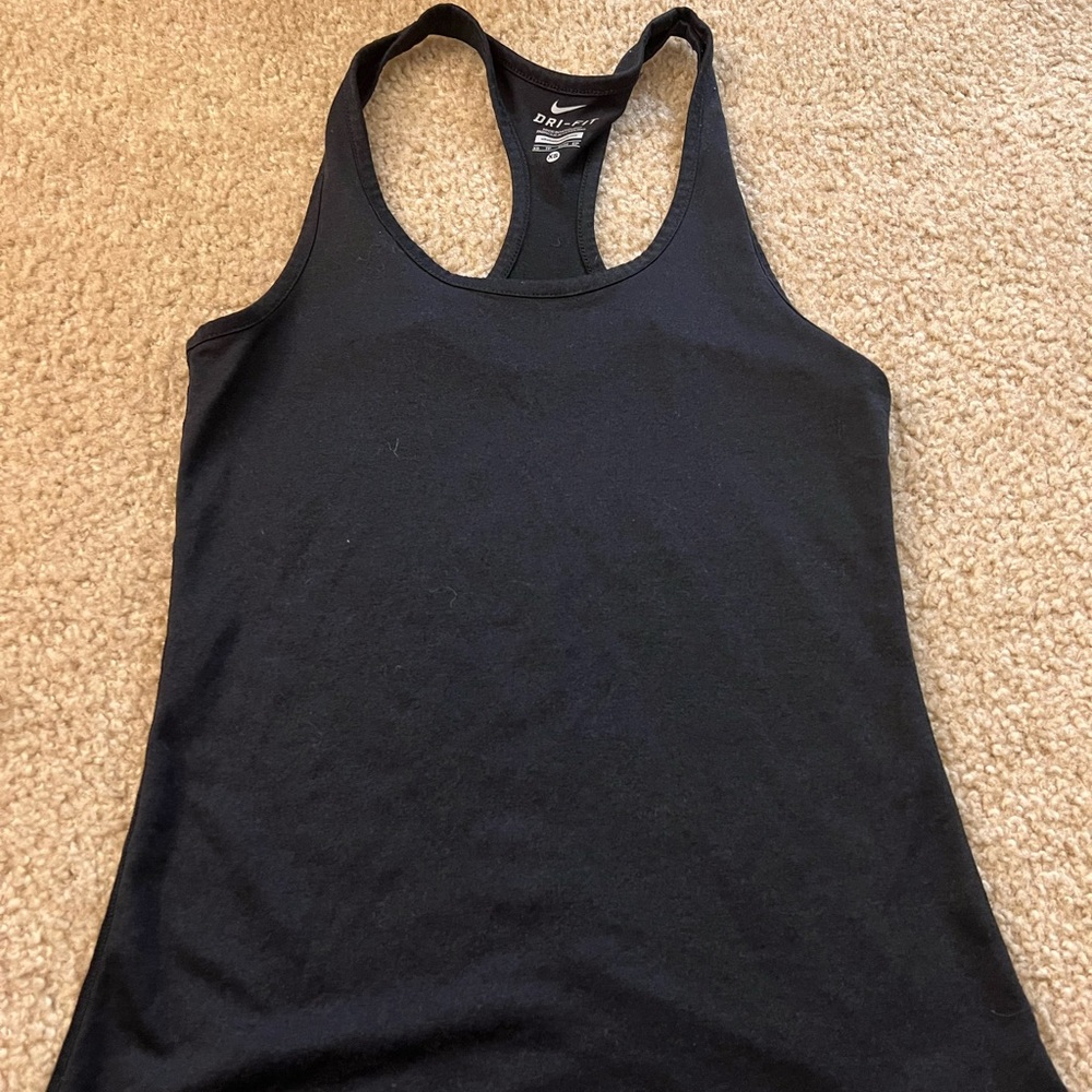 Nike Dri Fit tank top black size xs